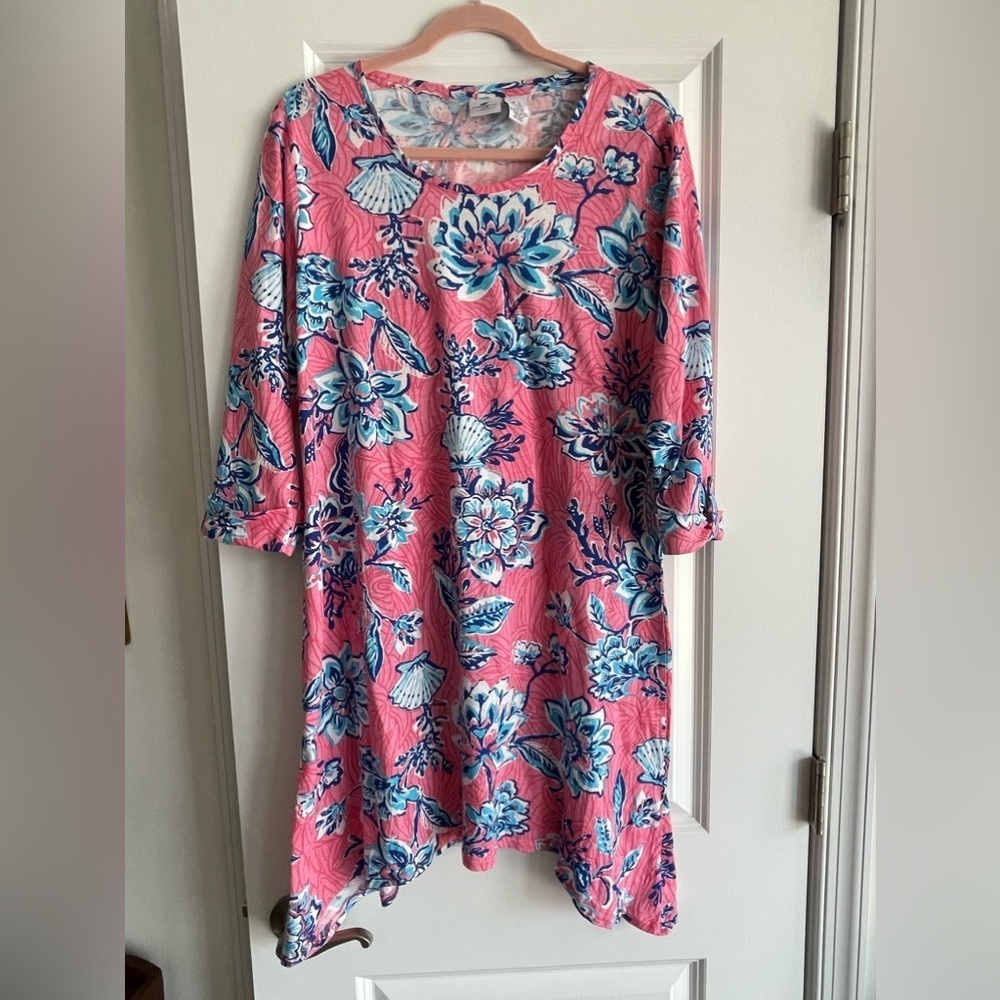 New without tags cotton/rayon Caribbean Joe dress